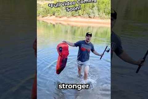 Worlds largest crank bait #bassfishing #fishing