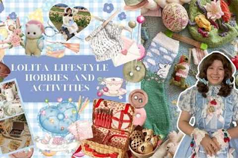 Lolita Lifestyle Hobbies (or frilly hermit show and tell) 🧶