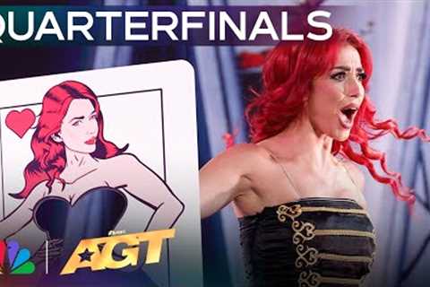 Magician Solange Kardinaly Pushes The Boundaries Of Quick Change | Quarterfinals | AGT 2024
