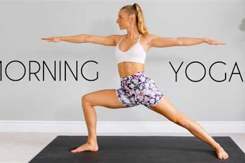 20 min MORNING YOGA (Full Body Flow/Stretch for Beginners)