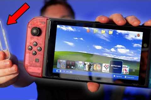 JAILBROKEN with a PAPERCLIP - How the Nintendo Switch security was defeated
