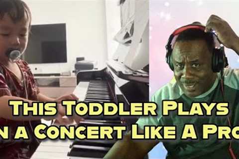 Toddler-Prodigy Barron Cheng Stuns Crowd With Orchestra Playing Catherine Rollins Love Theme