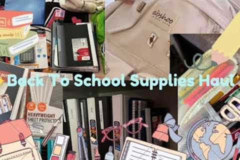 Very Late Back To School Shopping Haul 2024🛍️First Video!!! #backtoschool  #highschoolfreshman