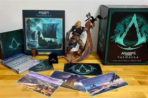 Assassins Creed Valhalla Collectors Edition Unboxing!