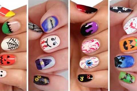 Cute Nail Art 2024 | Fun &amp; Easy Halloween Nail Design Compilation!