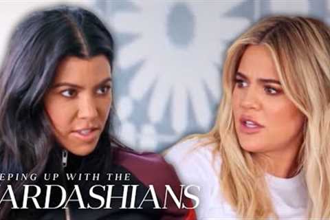 Kourtney Kardashian Serving MAJOR Savage Vibes On Keeping Up With The Kardashians | KUWTK | E!