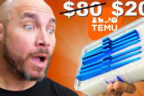 Cheap TEMU Woodworking Tools that are Actually GOOD!