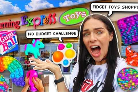 Fidget Toy Shopping at Learning Express!🤑💰*Extreme NO BUDGET Challenge*