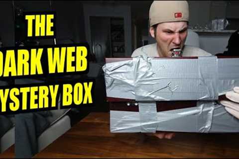 Unboxing The $50 DARK WEB MYSTERY Box!! (NEVER AGAIN!!)
