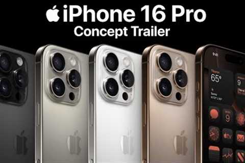 iPhone 16 Pro Max Concept Look Trailer | 3D Animation