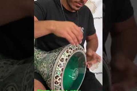 Testing our new darbuka model ❤️