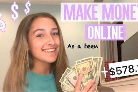 *EASY* ways to make money ONLINE AS A TEEN! + My past successful side hustles