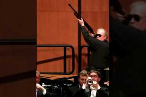 Shooting GUNS in a symphony?!?!