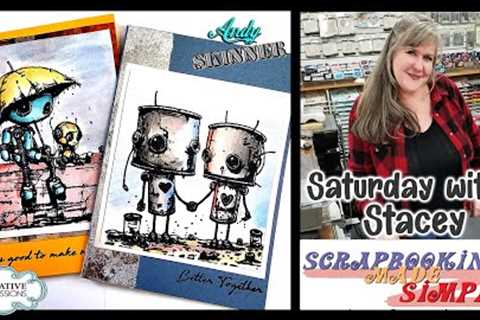 571 Creative Expressions and Andy Skinner, where whimsy meets wonderful!  Watercolor his new stamps