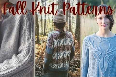 Fall Knitting Pattern Roundup | Podcast 9