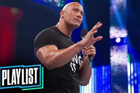 The Rock destroying people on the mic for 30 minutes: WWE Playlist