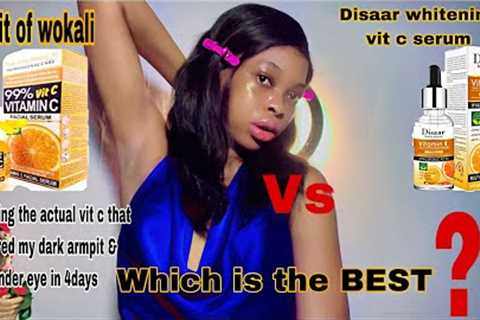 BATTLE OF THE BEST VIT C SERUM|| WHICH ONE LIGHTENS FASTER ???