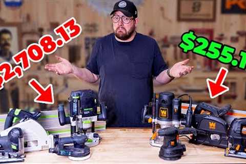 I Test Cheap vs. Expensive Woodworking Tools