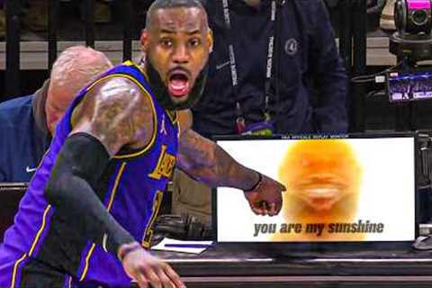 LeBron James Being the Funniest NBA Superstar in NBA History 😂