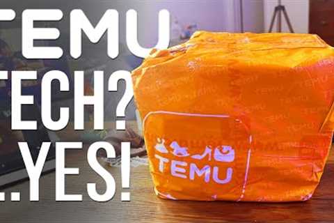 AWESOME TEMU Tech Haul #1 - Smart Gadgets, LED Lights, and More