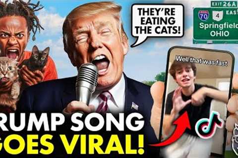 Libs PANIC As Trump Song About 'Eating Dogs And Cats' BREAKS Internet, Most VIRAL Trend On TikTok..