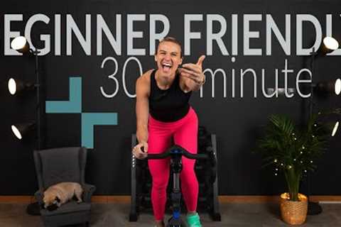 Friendliest Beginner Rhythm Indoor Cycling Class | 30 minute