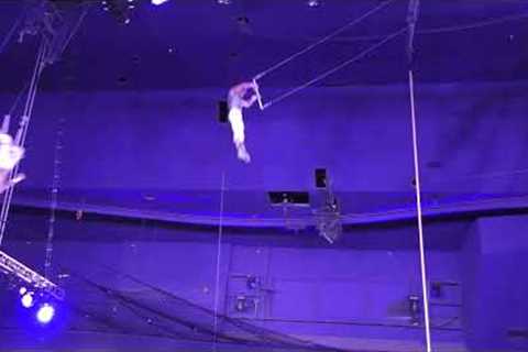 Flying Poemas Trapeze 4K @ Circus Circus Las Vegas 02/02/2024