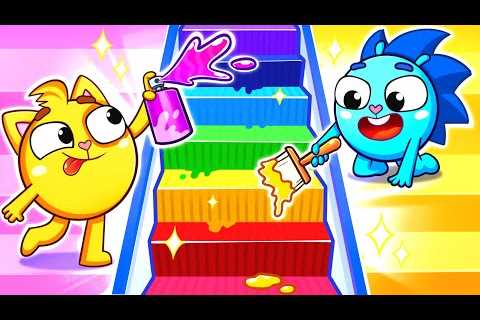 Magic Baby Stairs And More Funny Kids Songs 😻🐨🐰🦁 And Nursery Rhymes by Baby Zoo