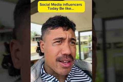 Social media influencers be doing too much these days #influencers #liars #clout #socialmedia #fake