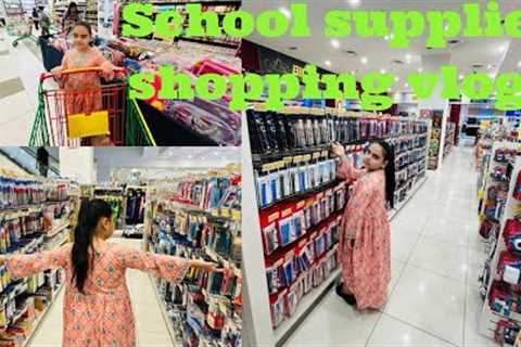 Back to School Shopping Vlog: School Supplies Edition #vlog #dailyvlog #travel #youtubevideo