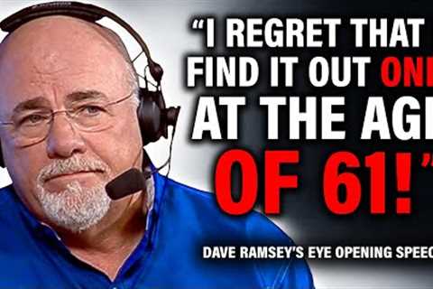 Dave Ramsey's Life Advice Will Leave You SPEECHLESS (MUST WATCH)