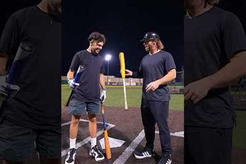 Can I Hit a Home Run? 🤔 w/ @baseballbatbros #baseball