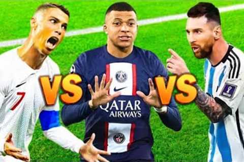 Comparison: Cristiano Ronaldo vs Kylian Mbappé vs Lionel Messi | Ronaldo | Messi | Kylian