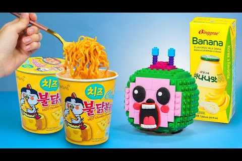 🔴 [LIVE] Best Of Mukbang Ultimate Yellow Fast Food – ASMR Eating Sound | Lego MUKBANG