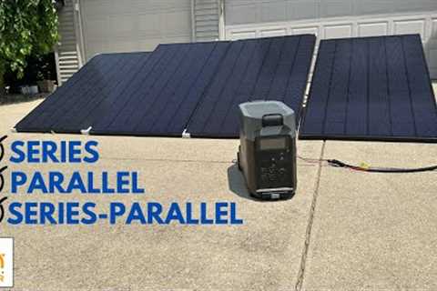 Solar Panel Wiring Basics | Maximizing EcoFlow Delta Pro Solar Charging