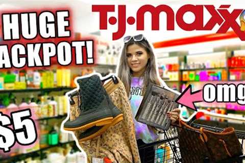 HUGE JACKPOT EVER! TJMAXX GIRLY NO BUDGET SHOPPING SPREE!