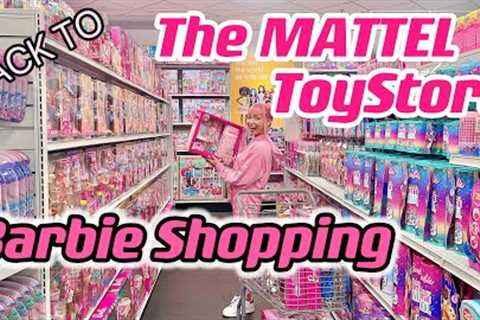 Back to the Mattel Toy Store for Barbie Shopping NEW DOLLS!!!