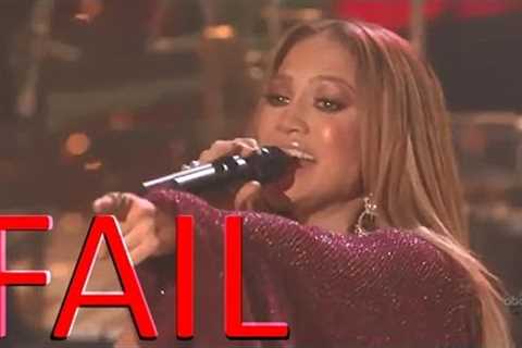 Jennifer Lopez - Epic Vocal Fails &amp; Lip Sync High Notes Live