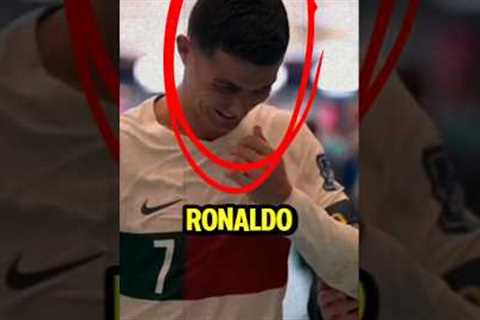 Ronaldo Got Caught Laughing After Loosing World Cup 😰😱|| Must Watch 🔥 #ronaldo #shorts #football