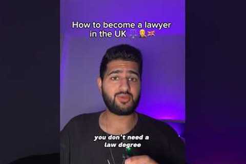 How to become a lawyer in the UK ⚖️🇬🇧 #lawyer #lawschool #uklawyer #lawdegree #lawyers