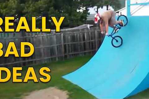 Really BAD IDEAS! 😂 Funniest Fails &amp; Instant Regret