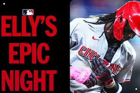 Elly De La Cruz's EPIC night, including his 19th and 20th home runs of the season!