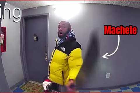 Ring Doorbell Scary Footage 2024 | Caught on Doorbell Camera