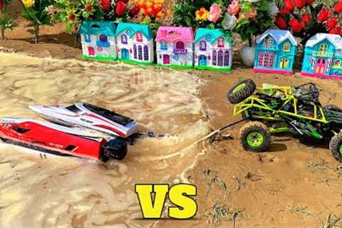 RC Boat vs RC Car | Remote Control Car | High Speed RC Cars