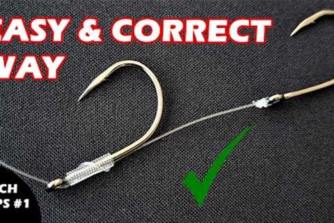 TWIN HOOK SNELL RIG | easy and right way | live and dead baits