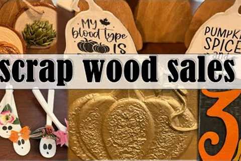 7 Wood DIY Projects for Fall and Halloween | Scrap Wood Projects that SELL