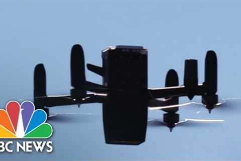 Exclusive look at new drone technology