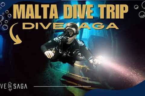 One week DIVING in MALTA 🇲🇹 DiveSAGA trip 2024