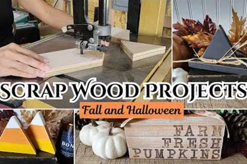 Scrap Wood Projects | (Super Cute!) Halloween and Fall Scrap Wood Projects | Wood DIYs