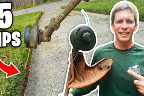 5 Tips to Edge a Lawn with a String Trimmer Like a Pro
